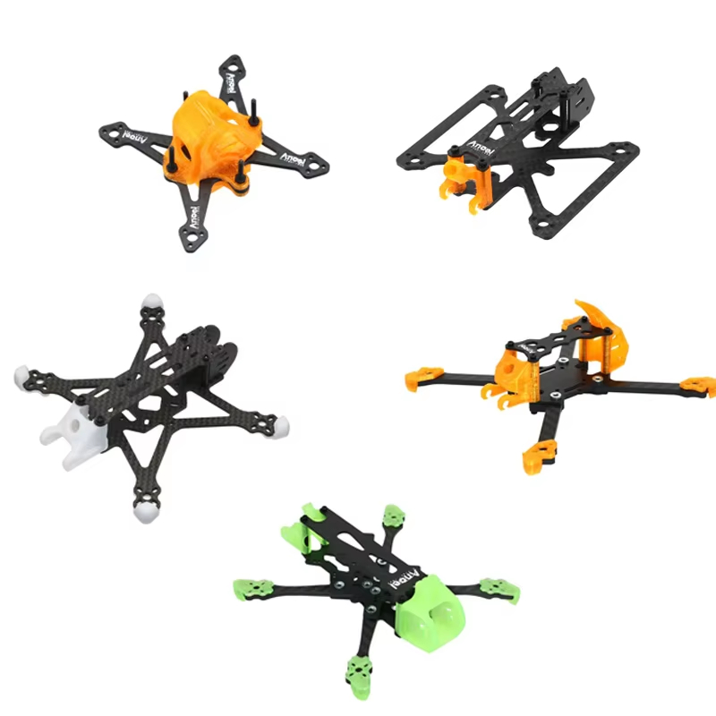 Drone Kit With Camera - UAngel Angel 1.6/2/2.5/3/3.5 インチカーボンファイバードローンフレームキット、FPV フリースタイル RC