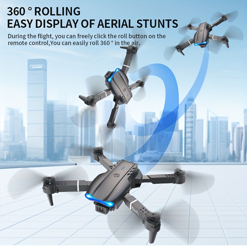 E99 PRO MAX：デュアルHDカメラ、画面付きリモコン - Drone Kit Beginner のレビューと価格