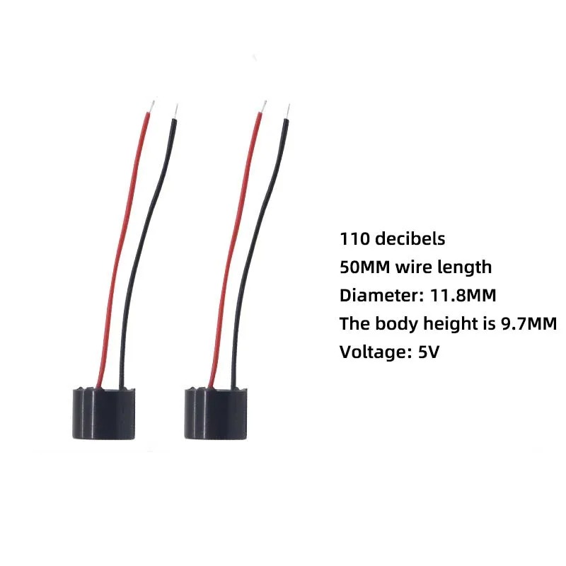 Buzzer5VWire 5P 5V ブザー 50mm ワイ - Drone Kit Octocopter のレビューと価格