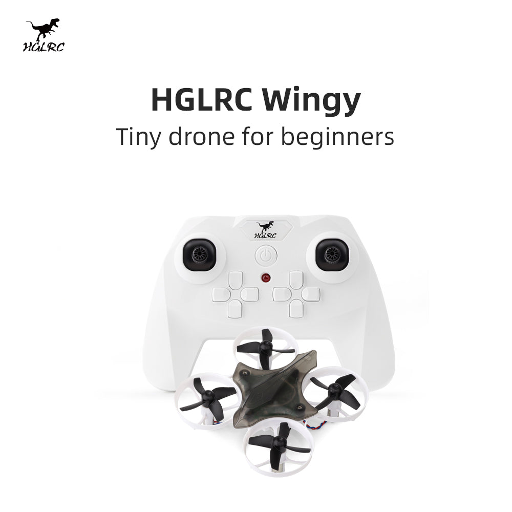 HGLRC Wingy 65mm ブラシ付き小型ドローン R - Drone Kit Beginner のレビューと価格