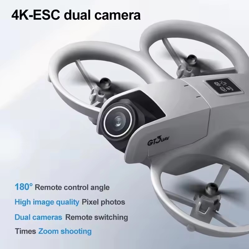 新型GT3 MAXドローン 8K HD 4.3インチリモコン - Drone Kit Tricopter のレビューと価格